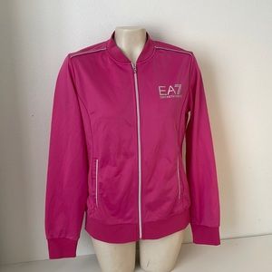 Emporio Armani Pink Zip Up